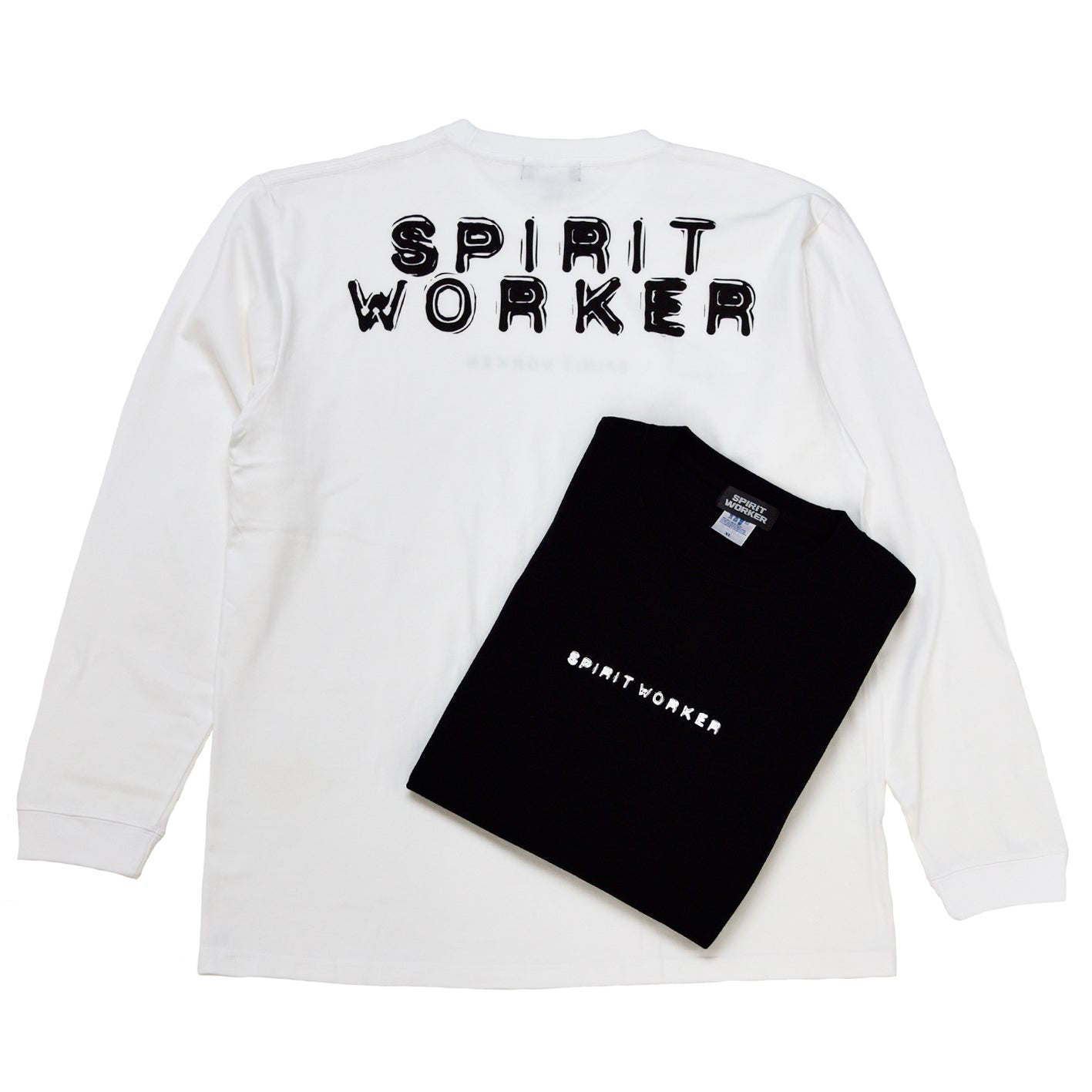 SPIRIT WORKER タイプライター ロングスリーブ Tシャツ