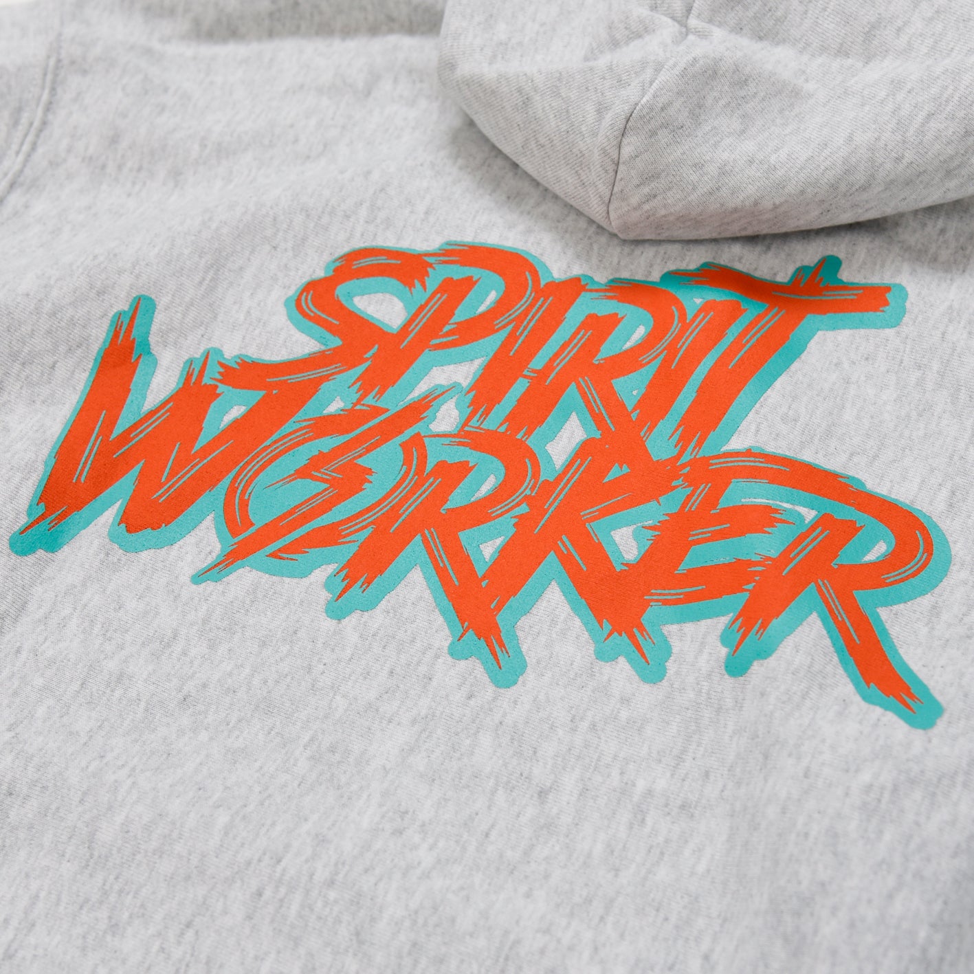 SPIRIT WORKER 90's ロゴ パーカー