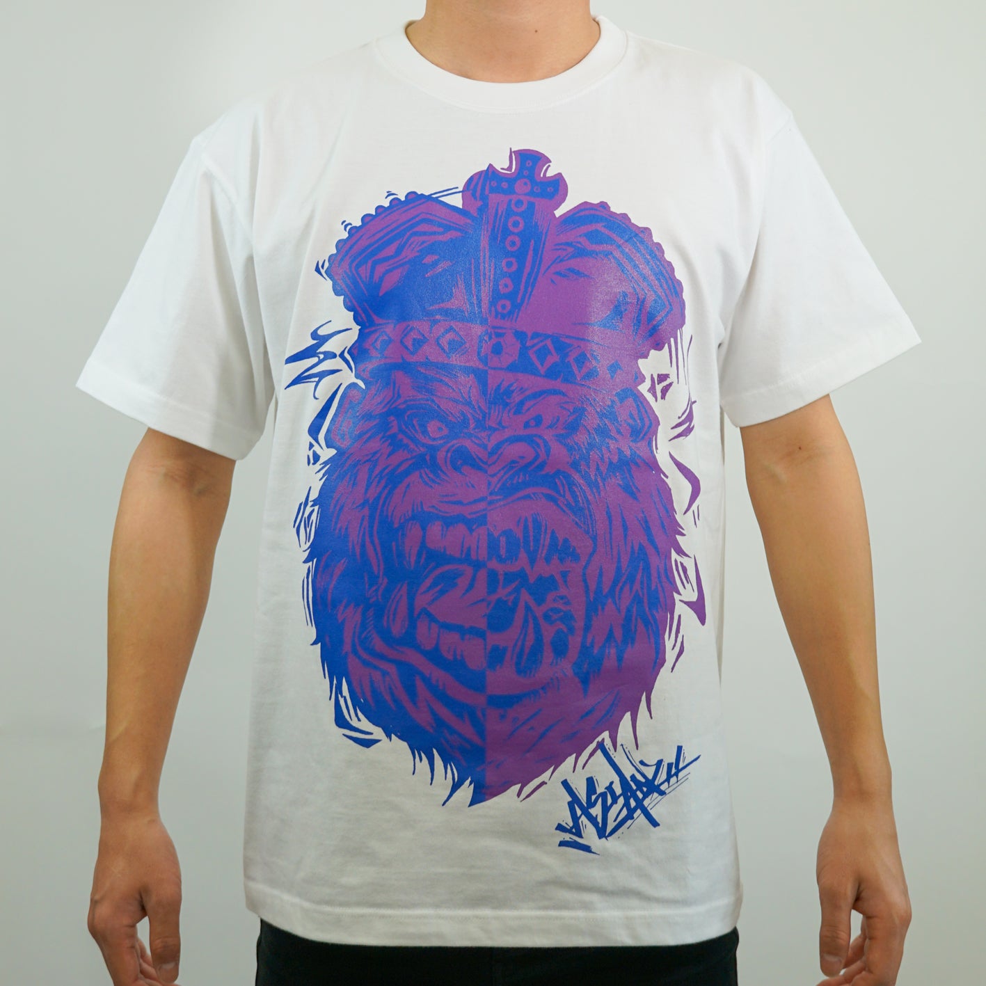 ASIANZ KING GORILLA Tシャツ