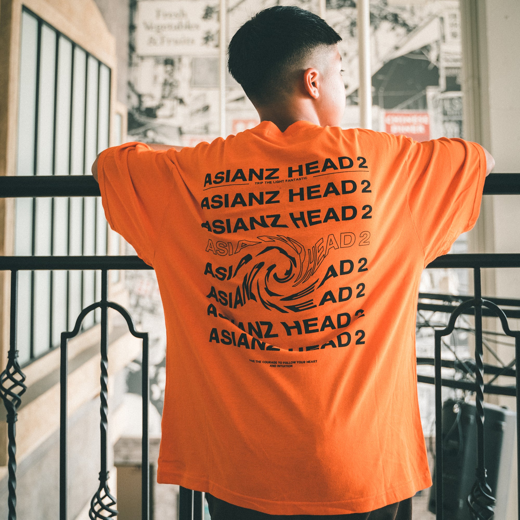 (40%オフ! セール商品)  ASIANZ HEAD2 胸ポケットTシャツ キッズウェアー
