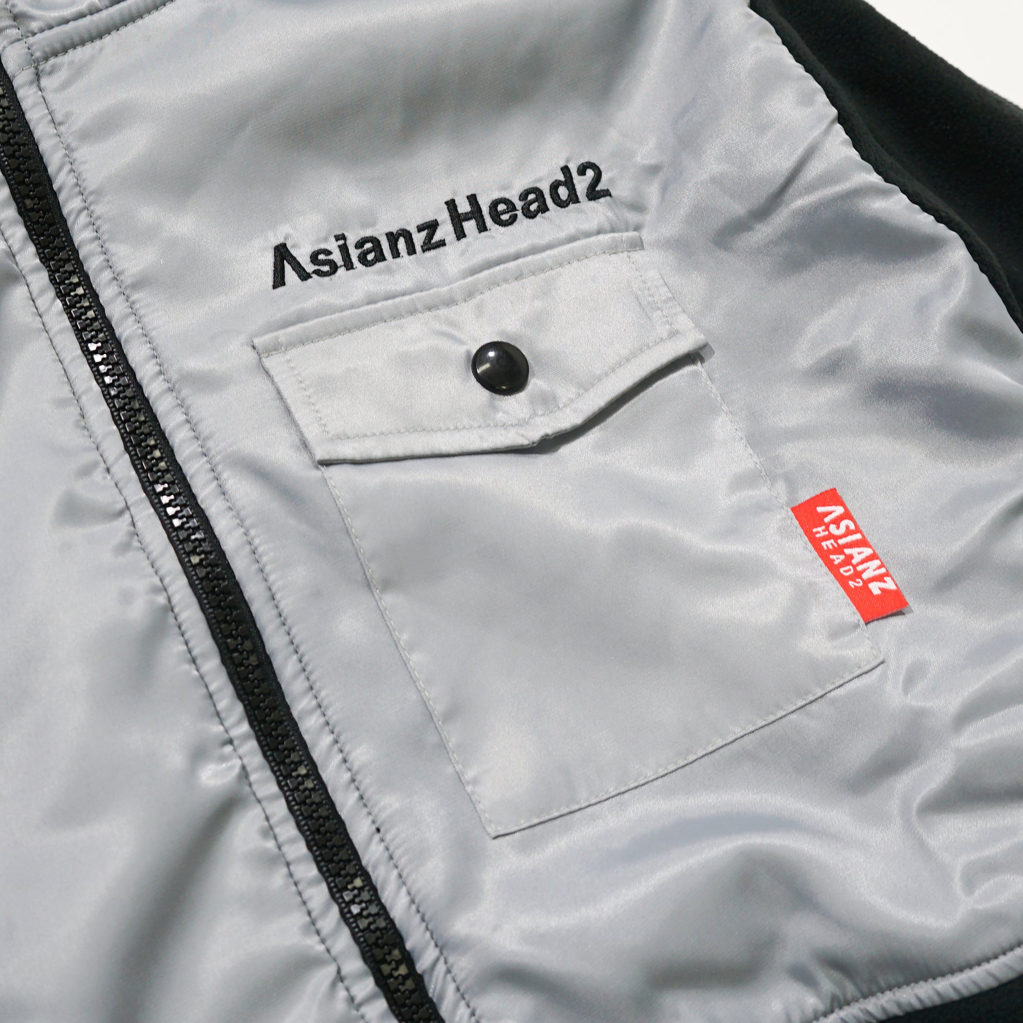 (40%オフ! セール商品)ASIANZ HEAD2 配色 フリース ブルゾン キッズウェアー