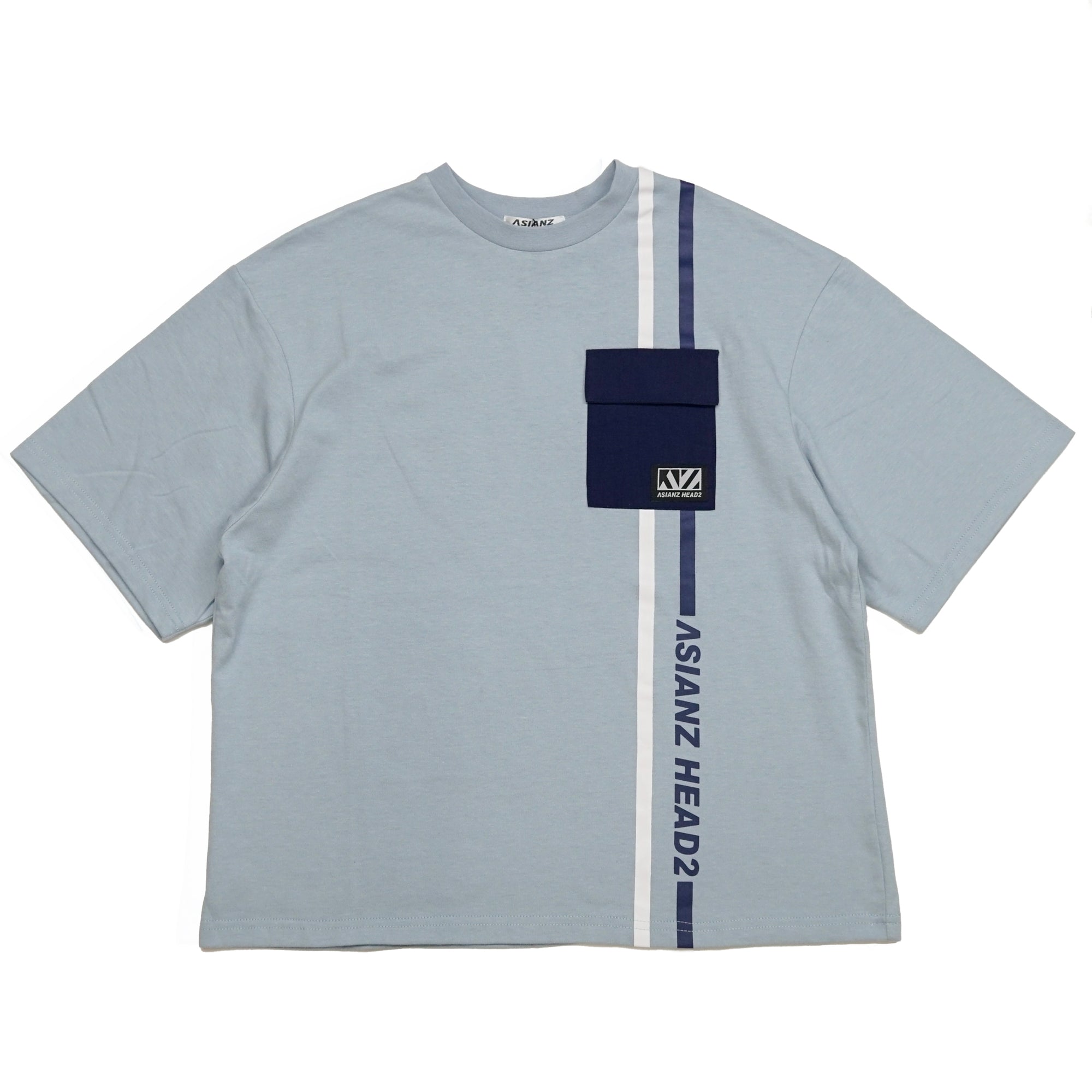 (40%オフ! セール商品) ASIANZ HEAD2 配色ポケ付きTシャツ キッズウェアー