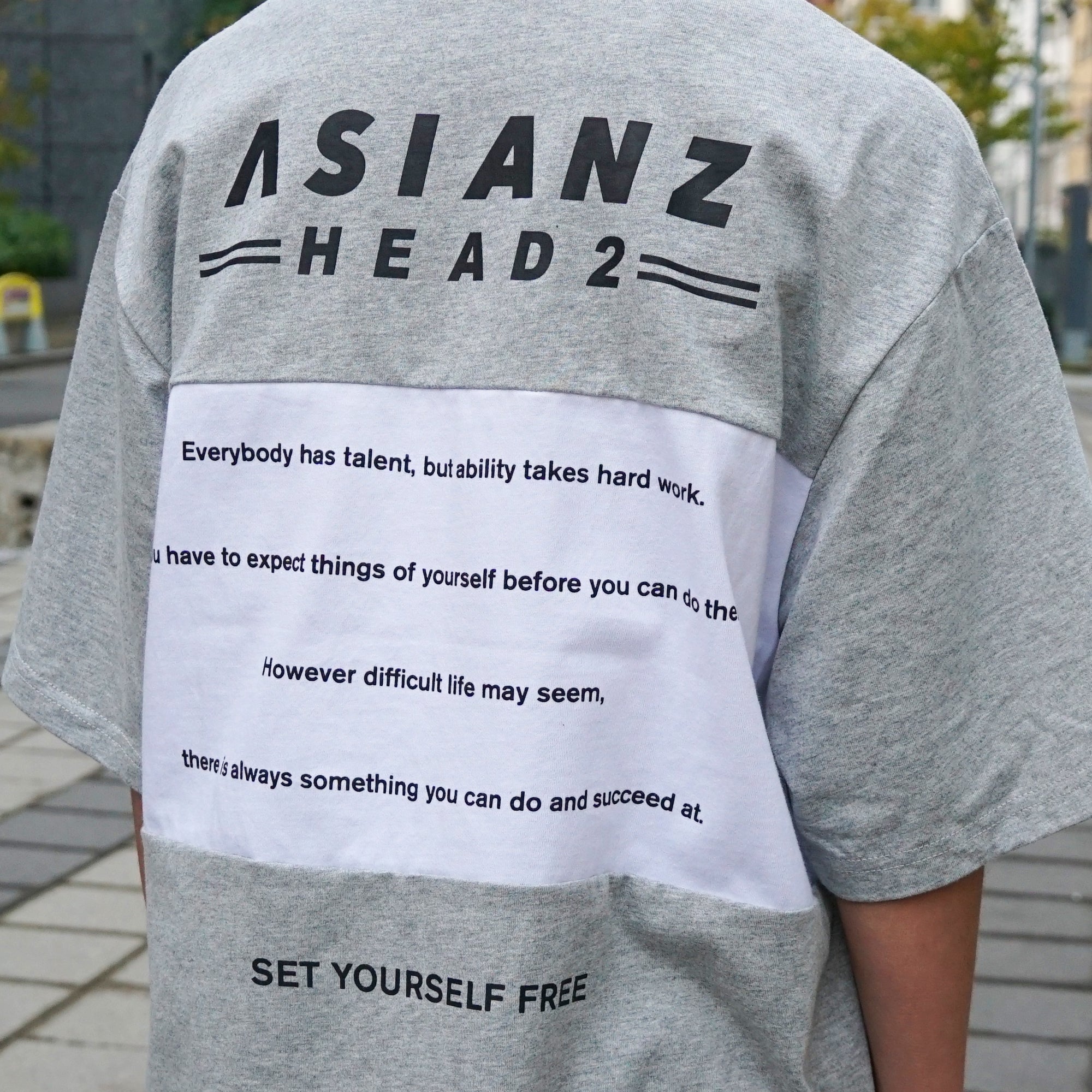 (40%オフ! セール商品)ASIANZ HEAD2 バック切替Tシャツ キッズウェアー