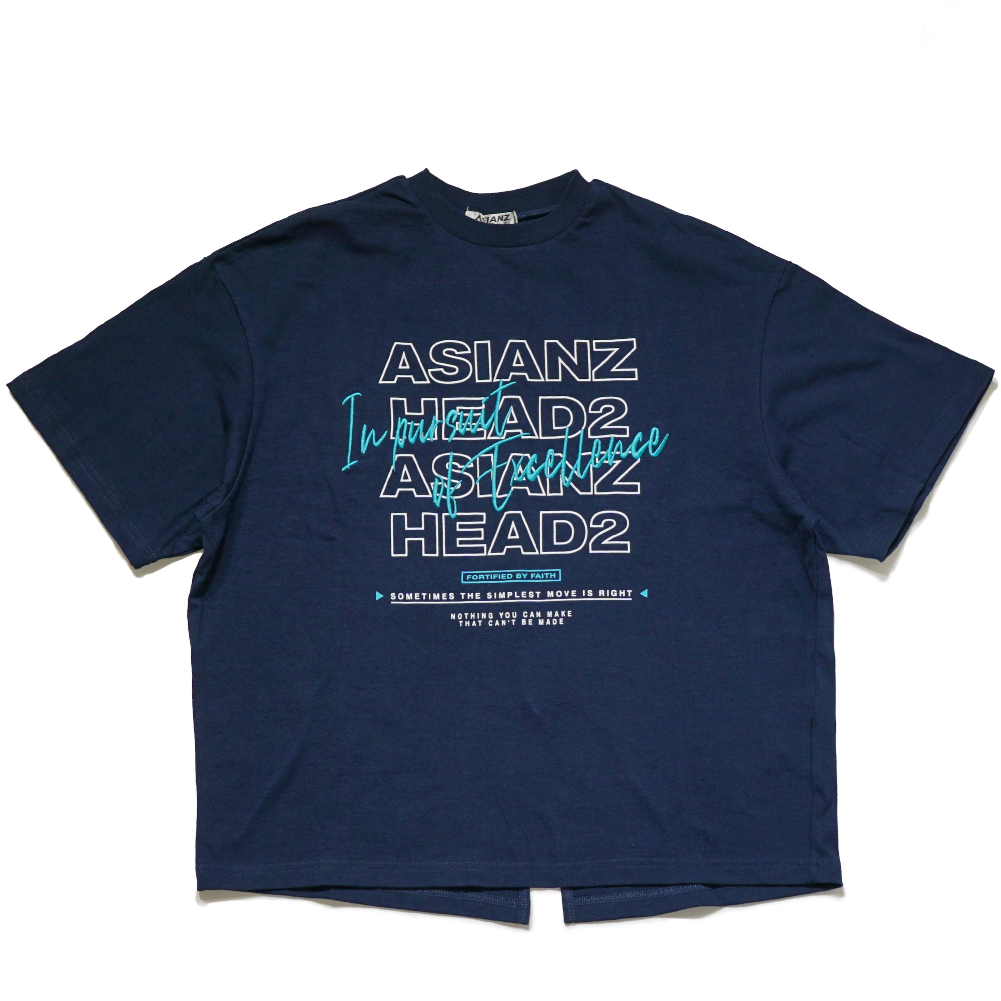 (40%オフ! セール商品)ASIANZ HEAD2 BACKスリット Tシャツ