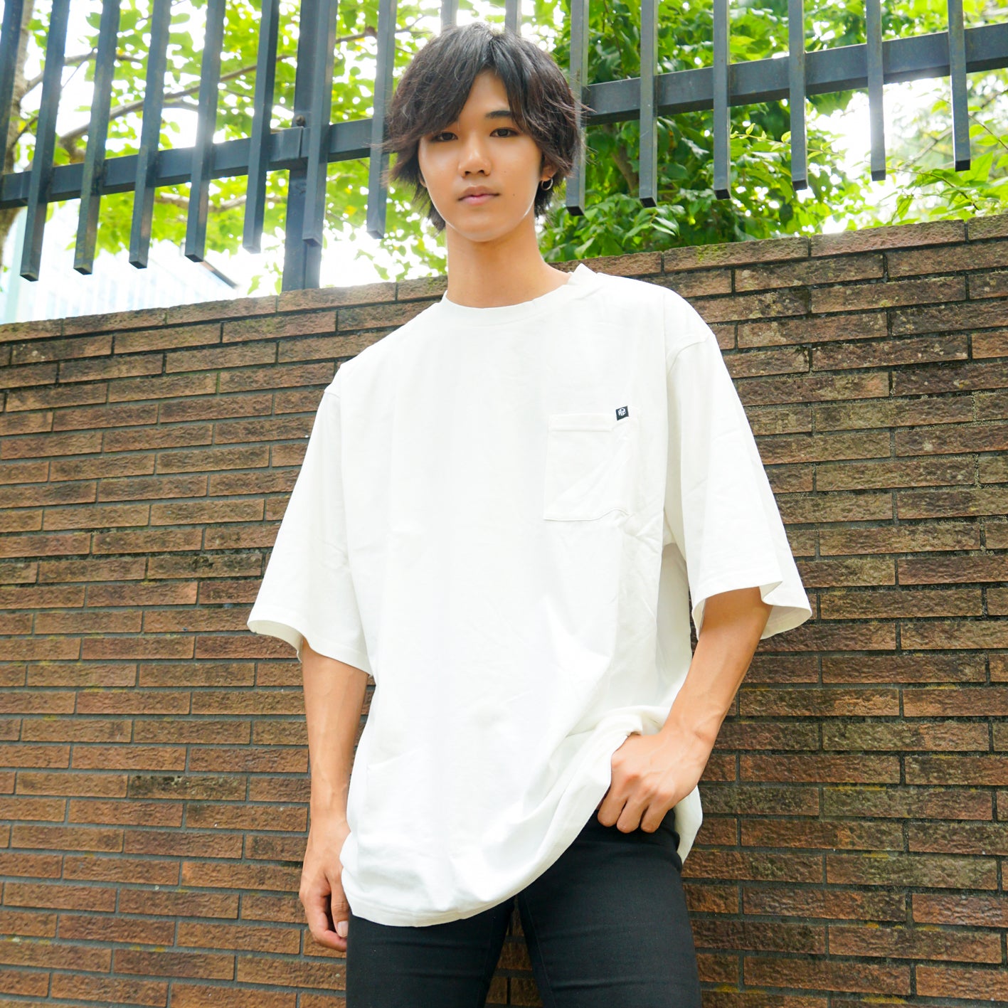 (セール商品)ASIANZ ポケット Tシャツ
