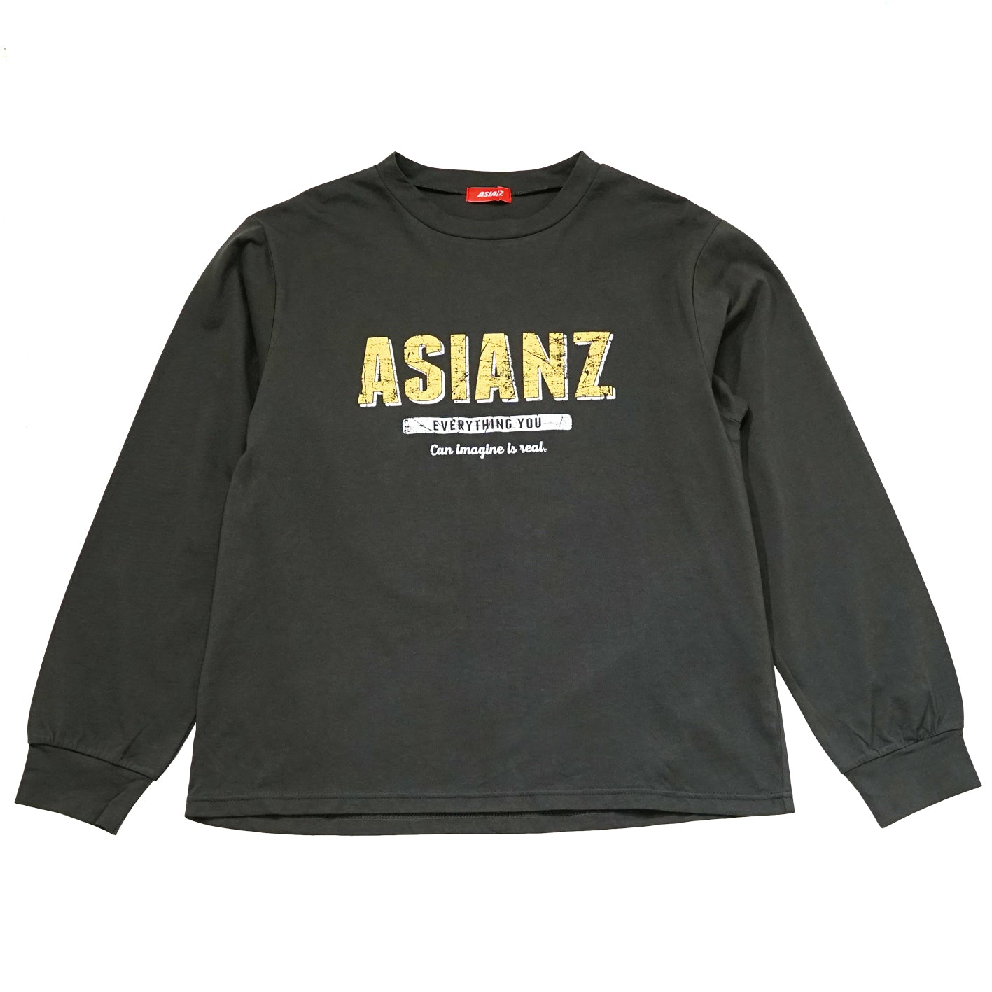 (セール商品)ASIANZ ロゴ ロングスリーブ Tシャツ