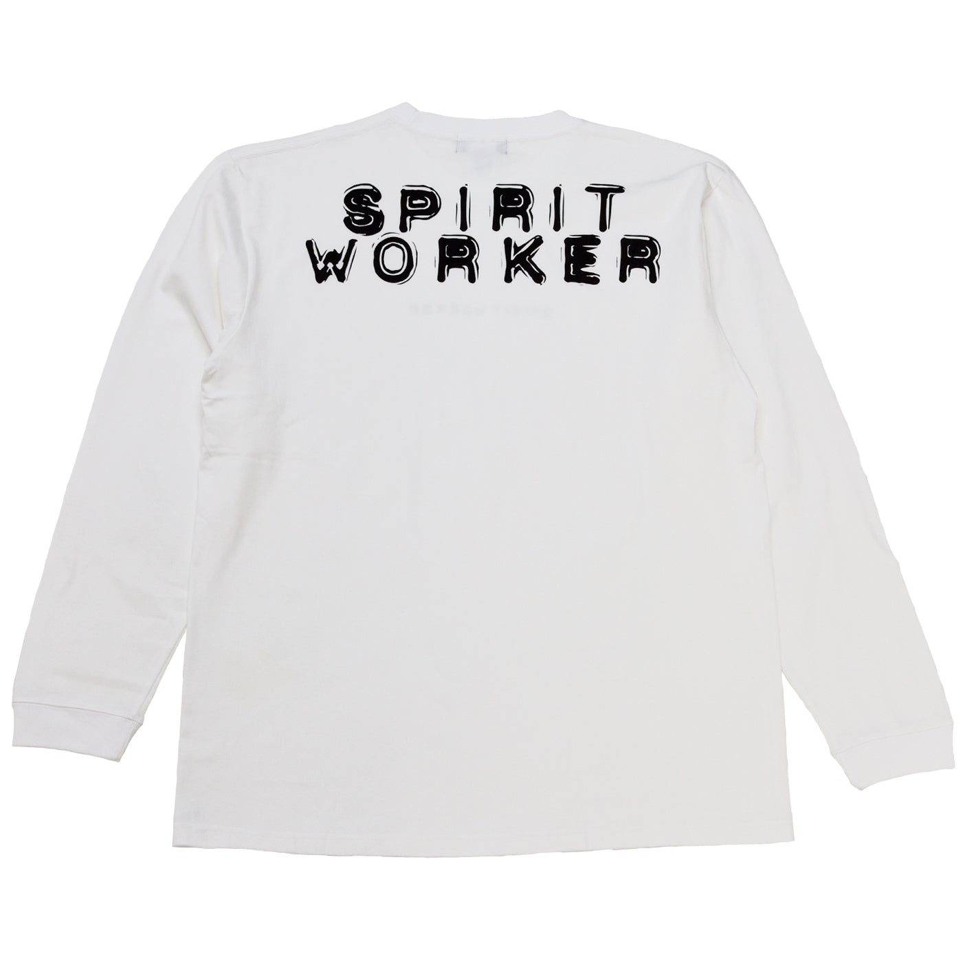 SPIRIT WORKER タイプライター ロングスリーブ Tシャツ