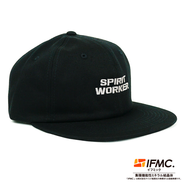 SPIRIT WORKER LOGO スナップバックキャップ (ブラック SPIRIT WORKER LOGO スナップバックキャップ (ブラック